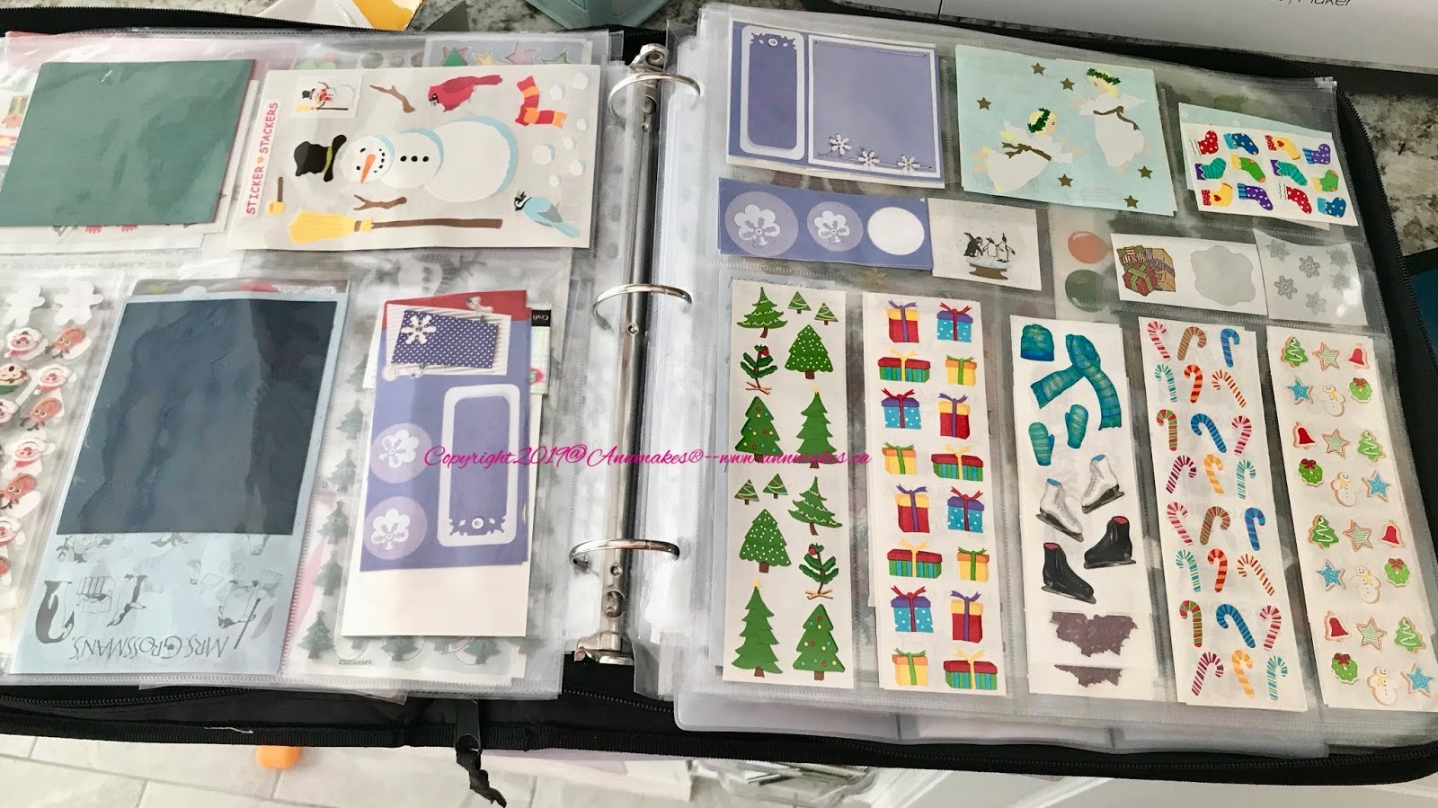 Annmakes How To Organize And Store Your Stickers