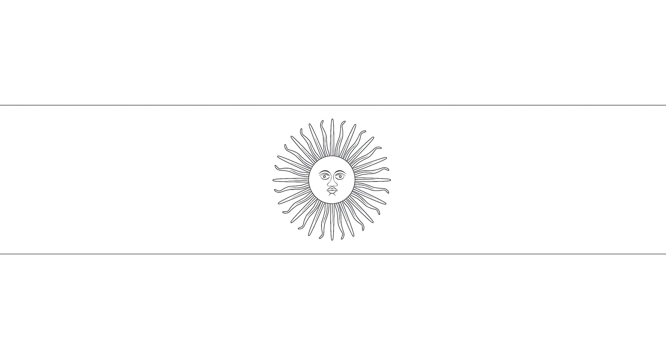 Argentina Flag Coloring Page Coloring Pages Mimi Panda
