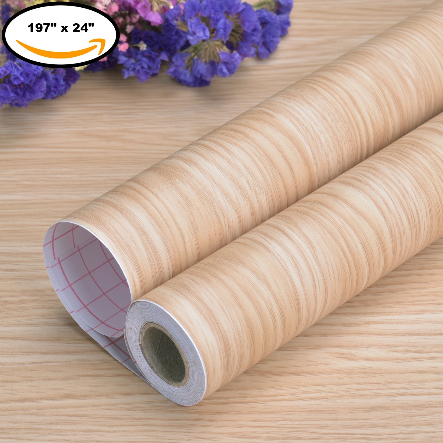 Art3d Peel And Stick Wallpaper Wood Wall Paper Self Adhesive Contact Paper 197 X 24 