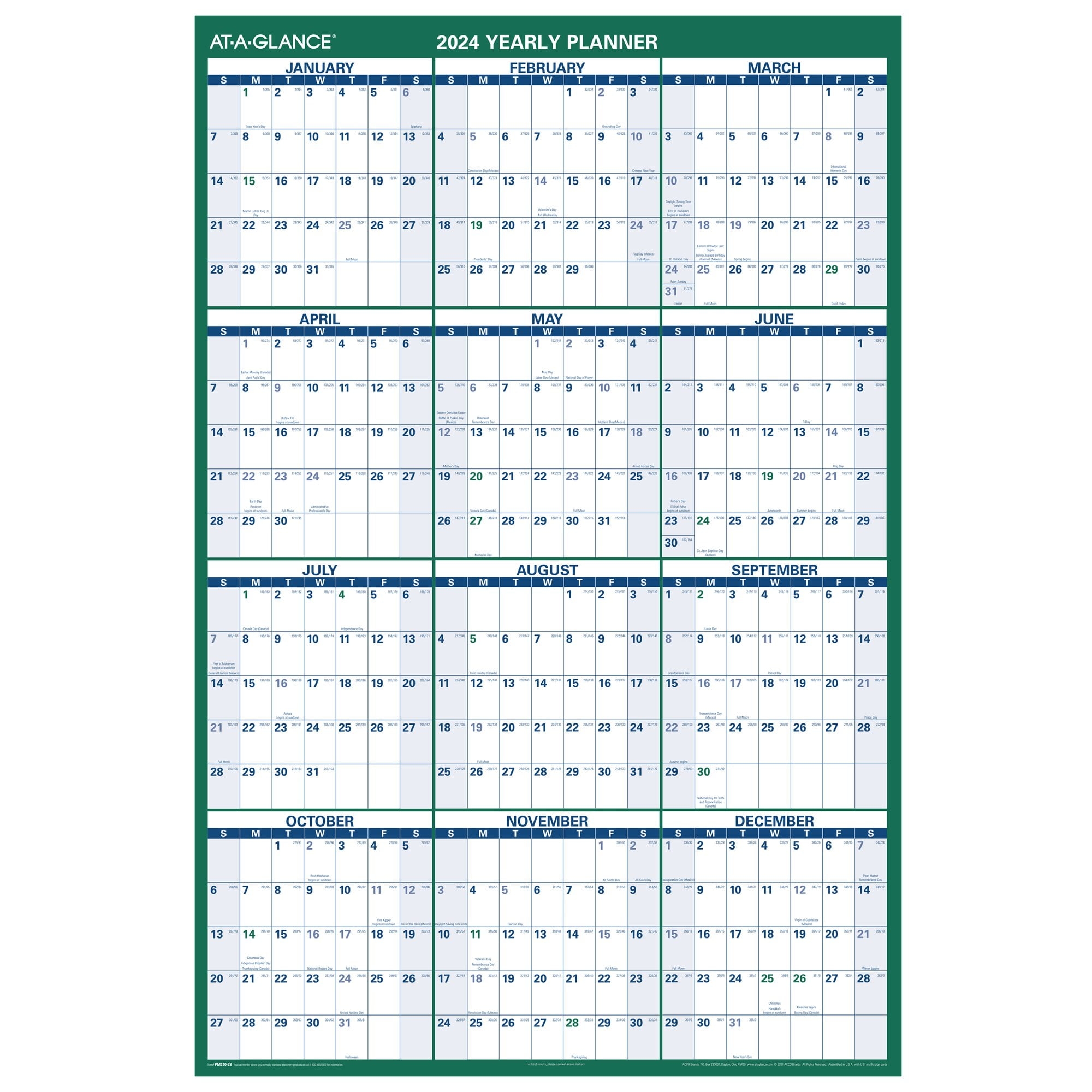 extra large wall calendar