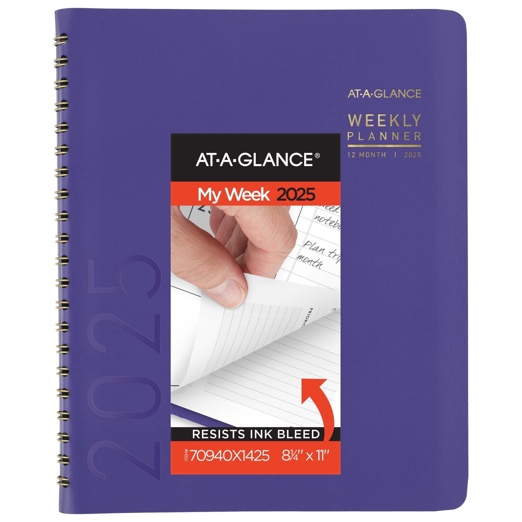 at a glance weekly planner