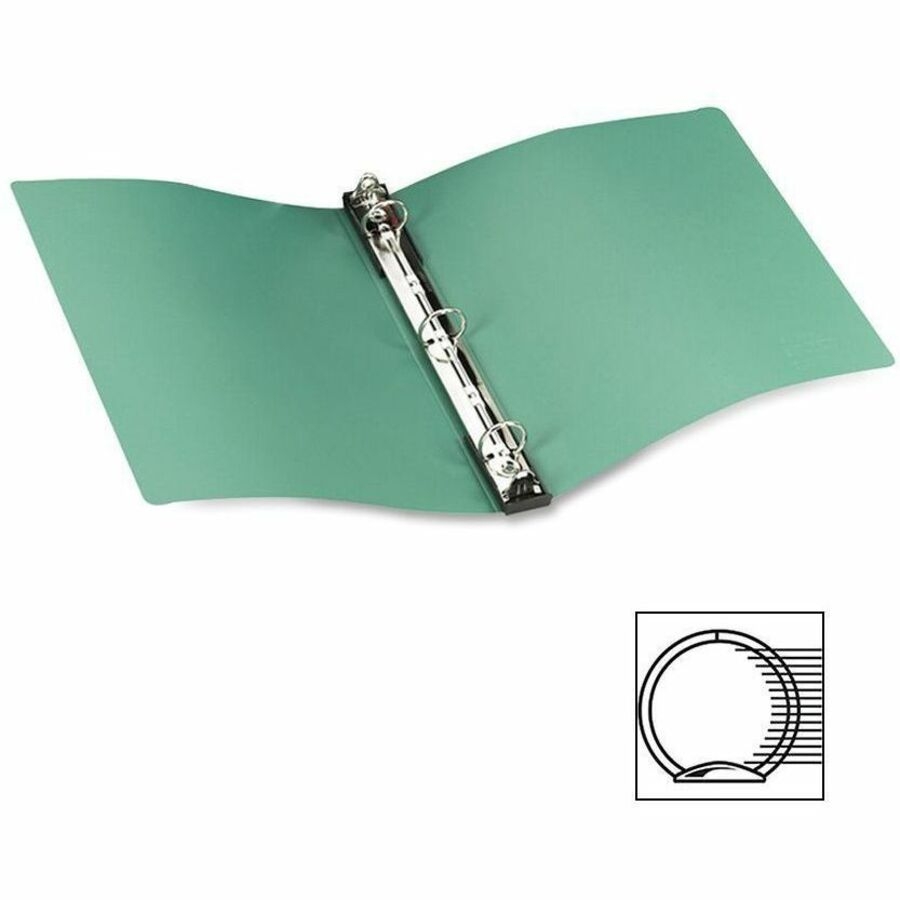 Avery Hanging Storage Flexible Binder 1 Binder Capacity Letter 8 1 2 X 11 Sheet Size 175 Sheet Capacity 3 Ring s Fastener s Round Ring Vinyl 