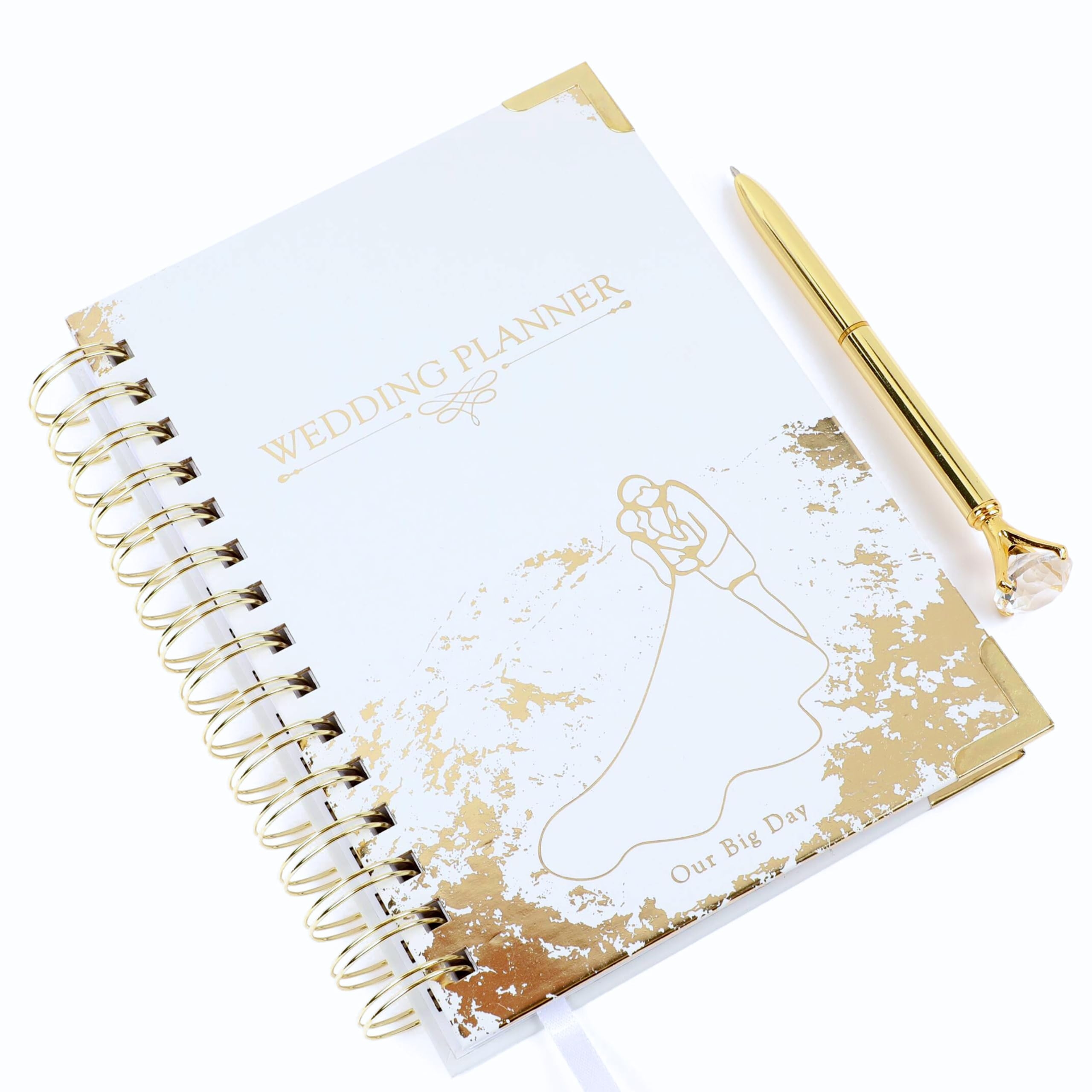 Beautiful Wedding Planner Wedding Planning Wedding Binder With Pen Wedding Planner Book And Organizer Wedding Planner Binder With A Box Golden Bridal Planner The Best Wedding Planner Book Buy Online At Best