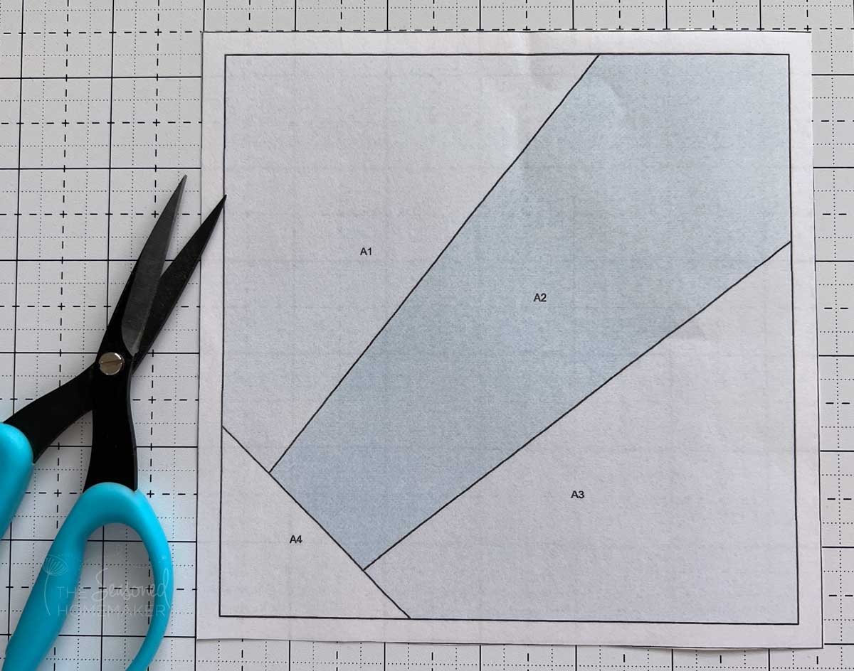 Beginner Paper Piecing Printable Post