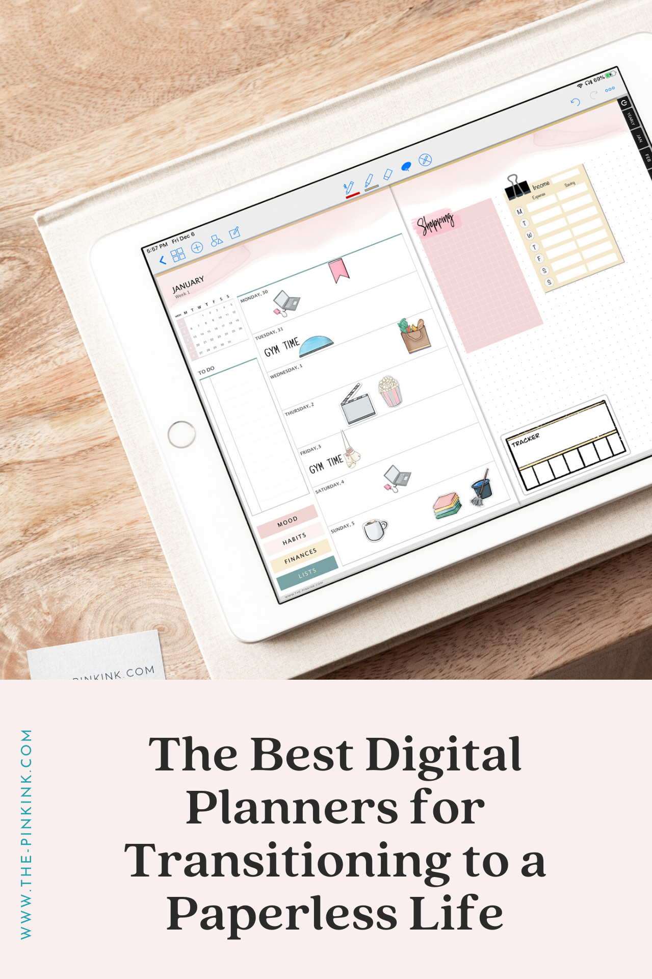 Best Digital Planners For IPad To Go To Paperless The Pink Ink