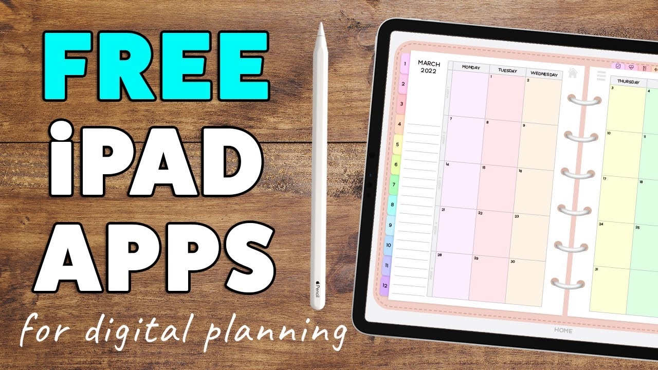 Best FREE Digital Planning Apps For IPad In 2021 YouTube