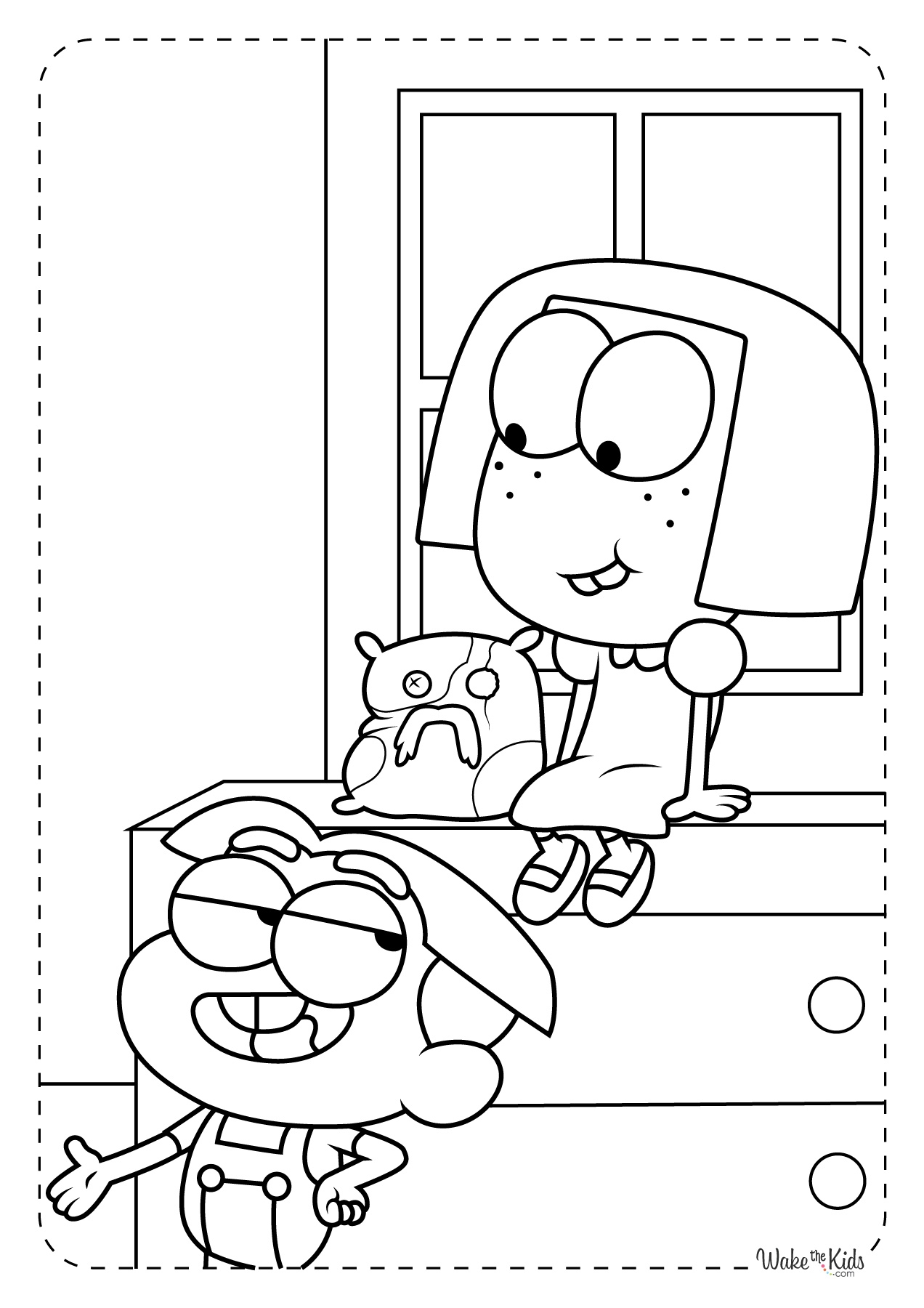 Big City Greens Coloring Pages Free Printable PDFs WakeTheKids