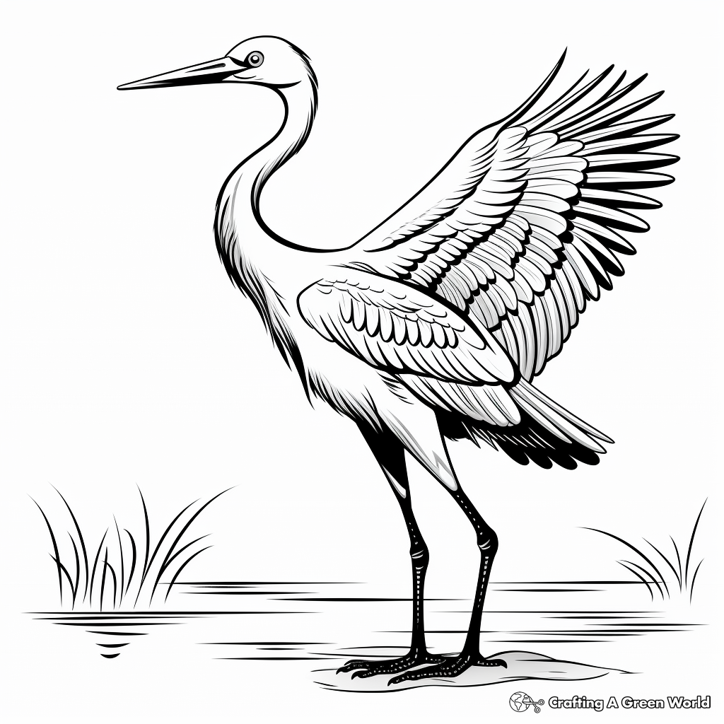Blue Heron Coloring Pages Free Printable 