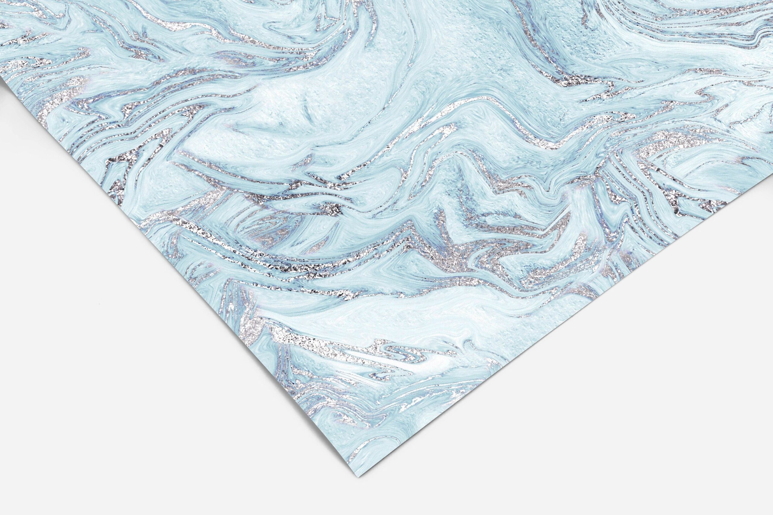 Blue Marble Swirl Contact Paper Peel And Stick Wallpaper Removable Wallpaper Shelf Liner Drawer Liner Peel And Stick Paper 140 JamesAndColors James And Colors
