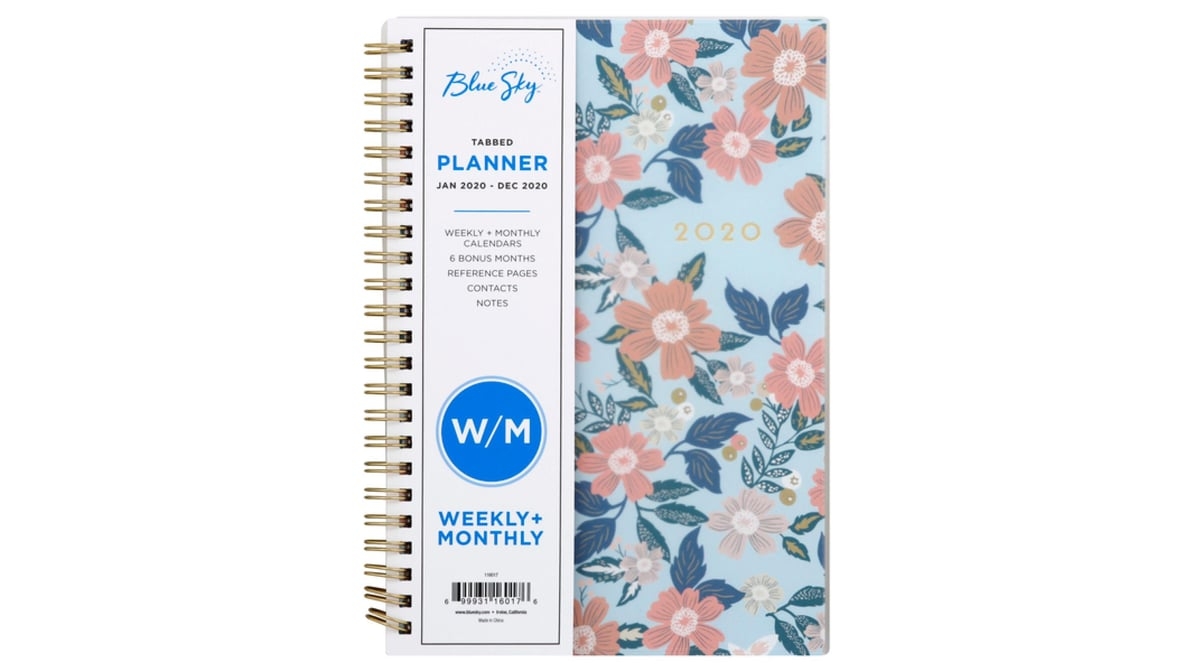 Blue Sky Tabbed Planner 43831 Delivery Near Me Doordash