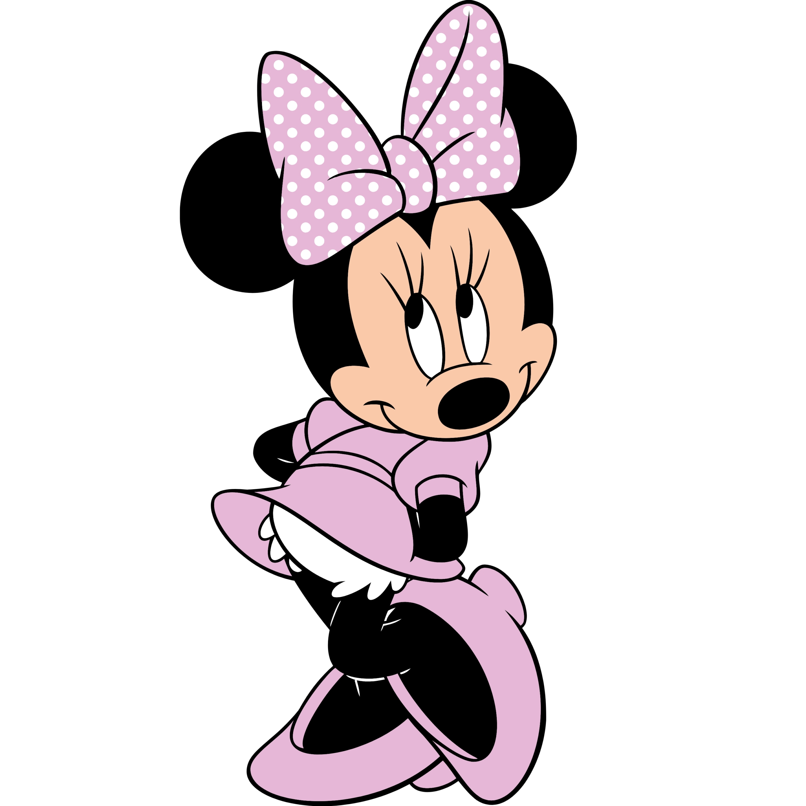 Blush Pink Minnie Mouse Cutout Party Event Decor