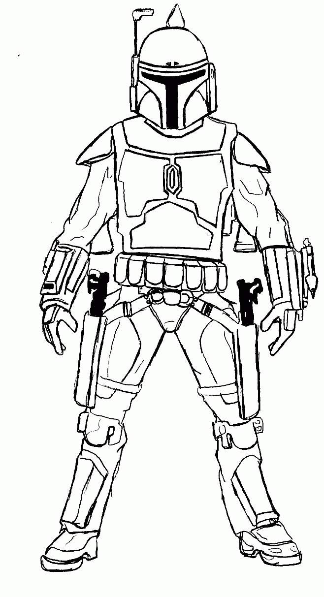  Boba Fett Coloring Pages Books 100 FREE And Printable 