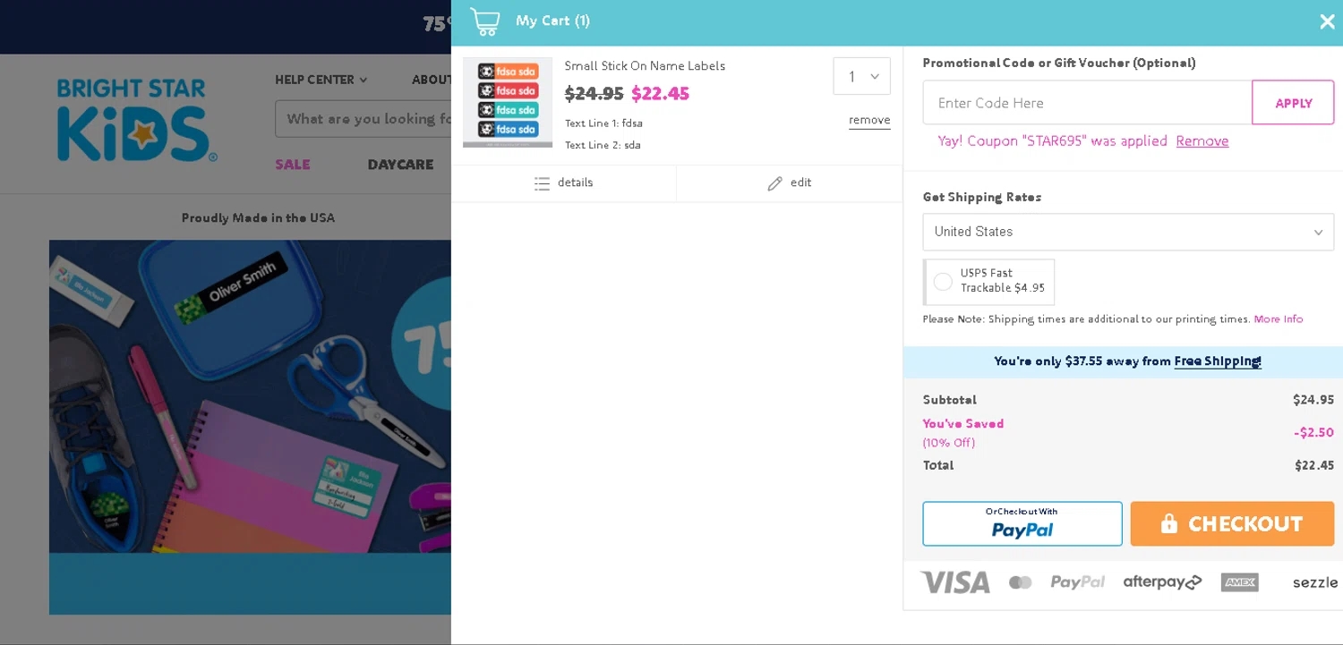 Bright Star Kids Promo Code 15 Off Verified Jan 2026