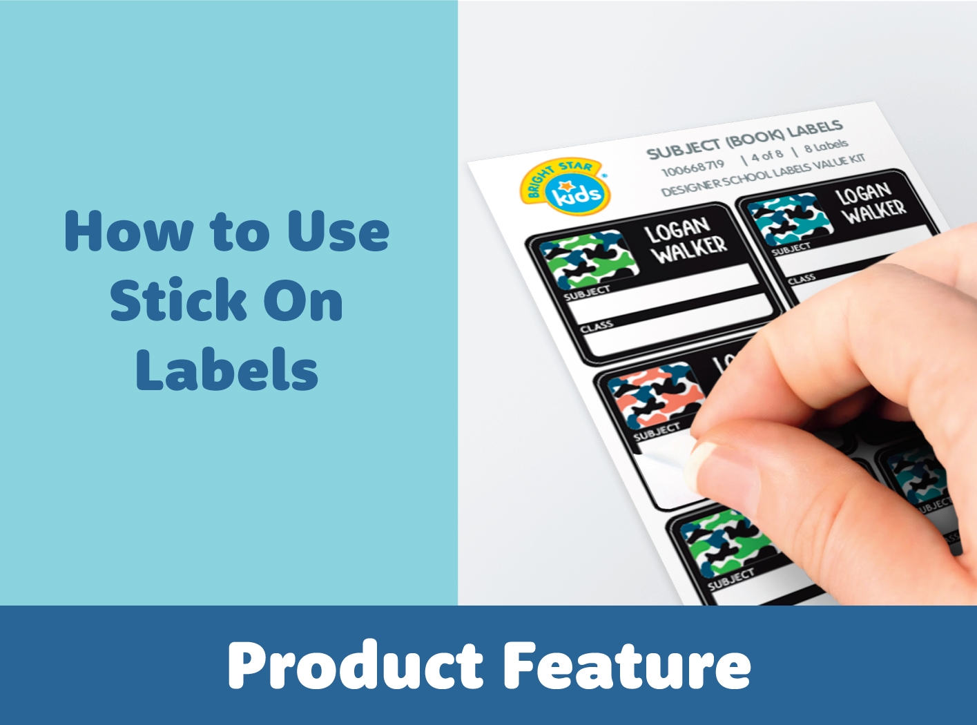 bright star kids labels