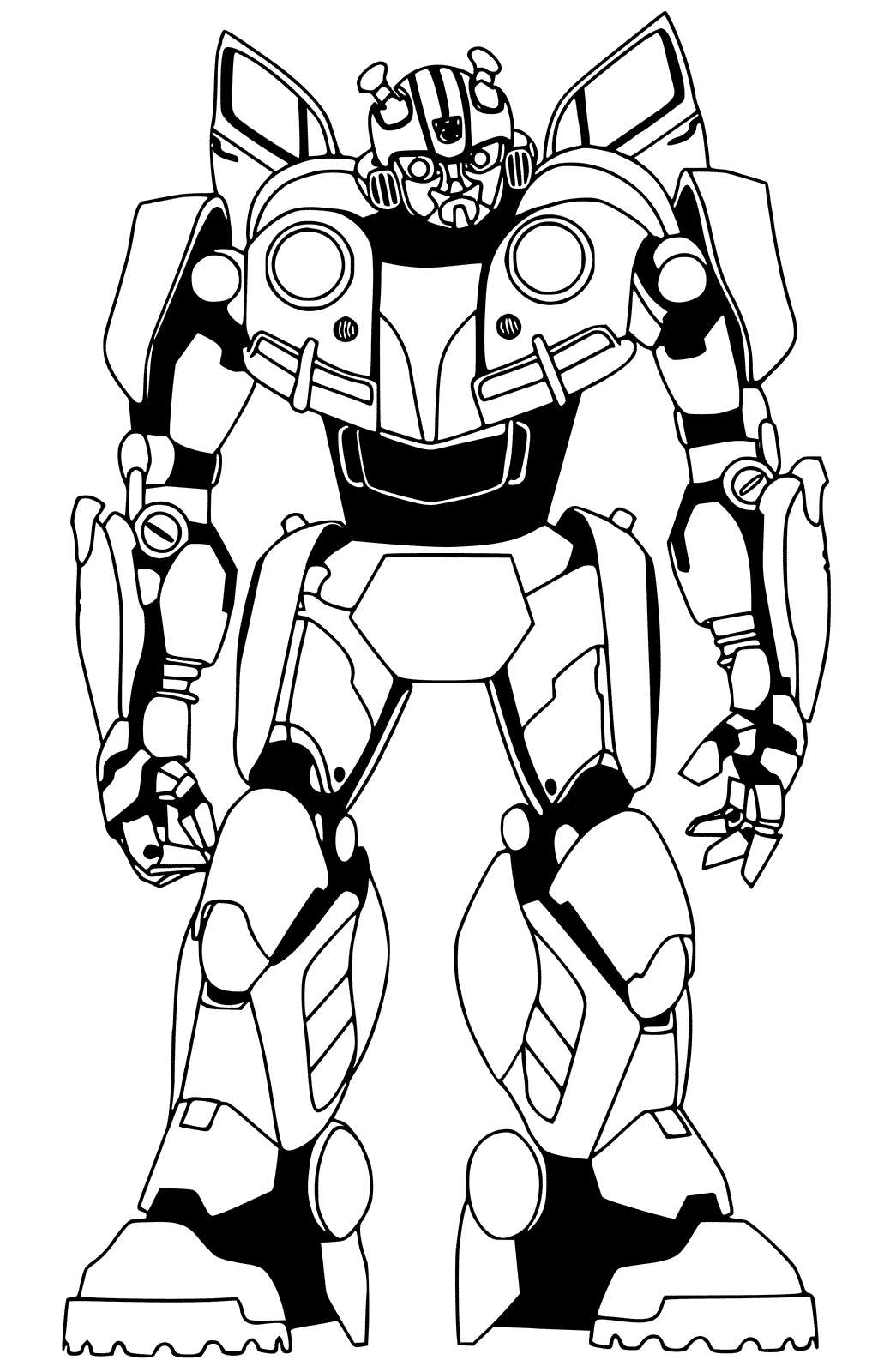 transformers color pages free printable