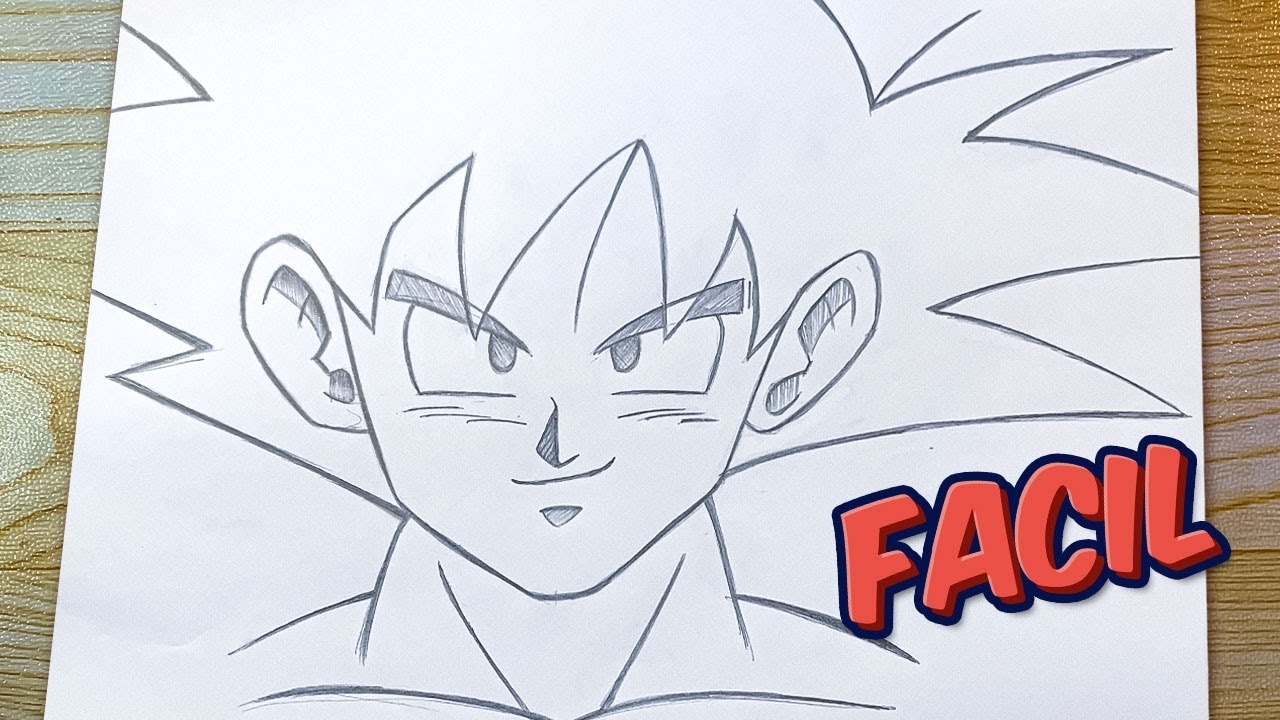 C mo Dibujar A Goku F cil Paso A Paso A L piz Tutorial Detallado Para Principiantes YouTube