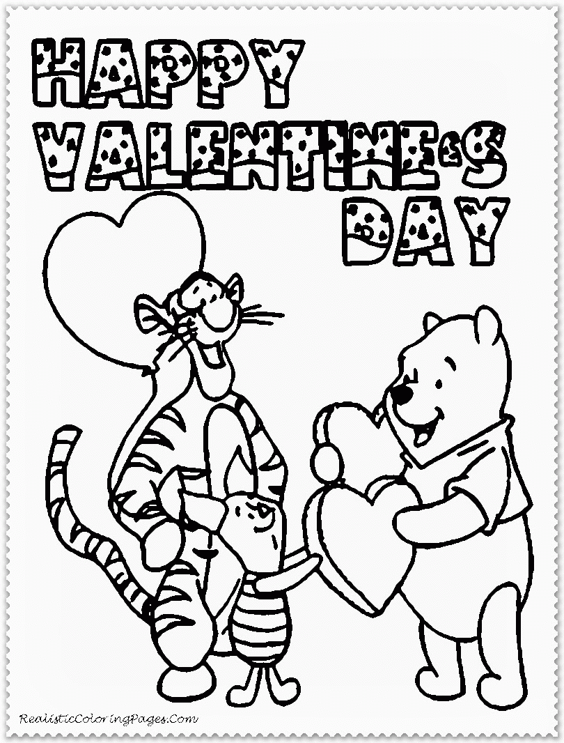 Car Party Favors DISNEY COLORING PAGES HAPPY VALENTINE S DAY COLORING SHEET DISNEY S PIGLET Bluey Valentine