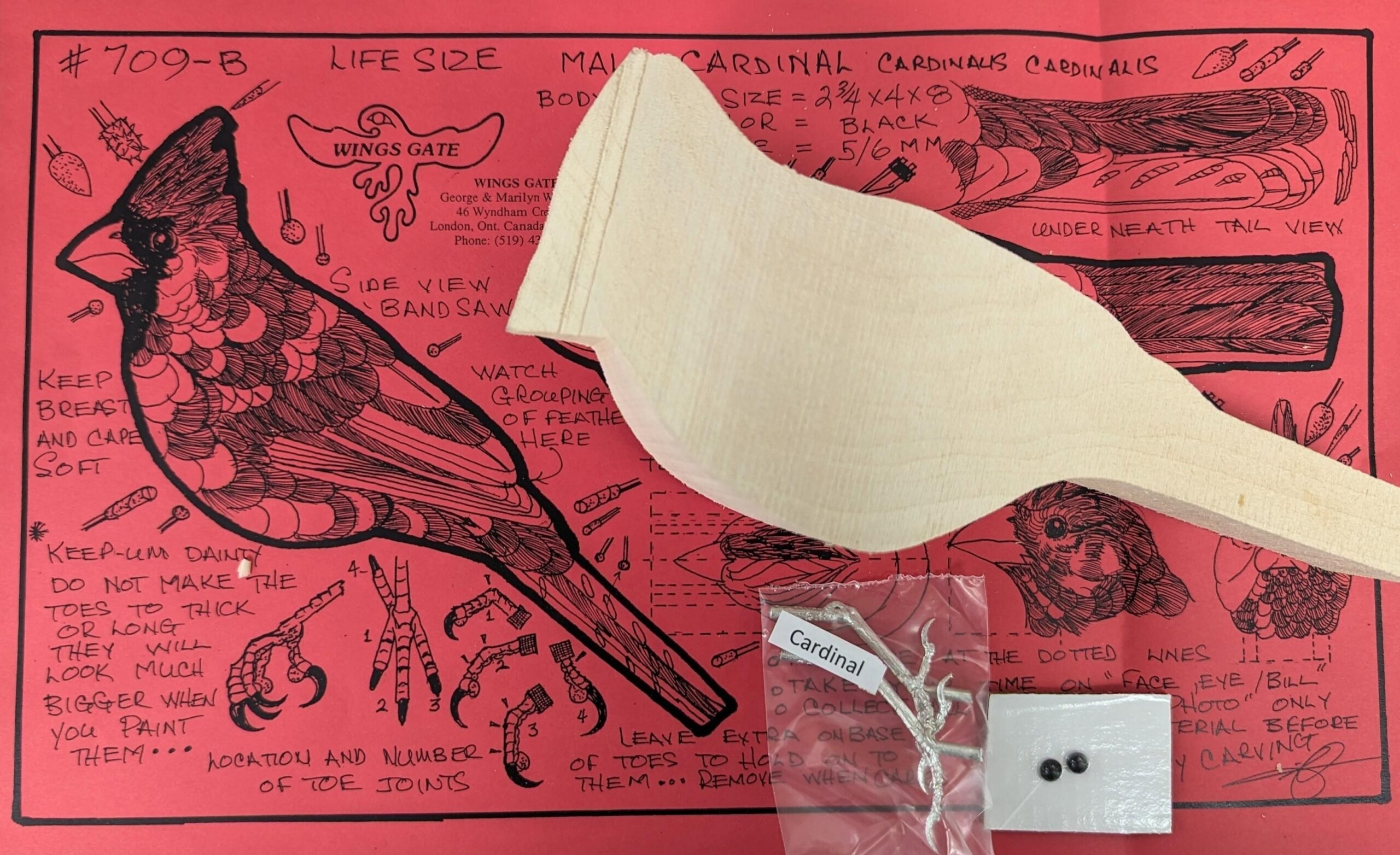 printable bird carving patterns