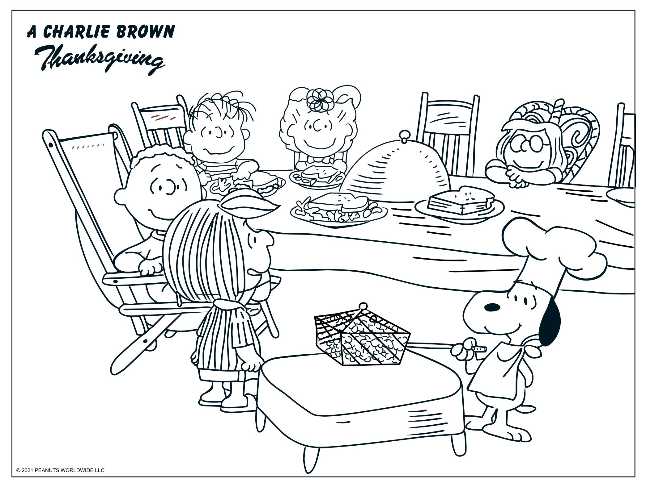 Charlie Brown Holiday Coloring Pages Peanuts Christmas Easter Thanksgiving Valentines PDF Files Etsy