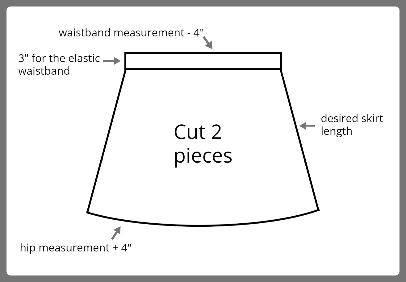 Cheap A Line Skirt Pattern Free Deals DIY Tutorial No Pattern Simple Summer Skirt With Pockets I Can