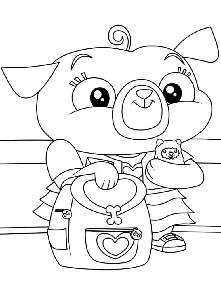 chip and potato coloring pages