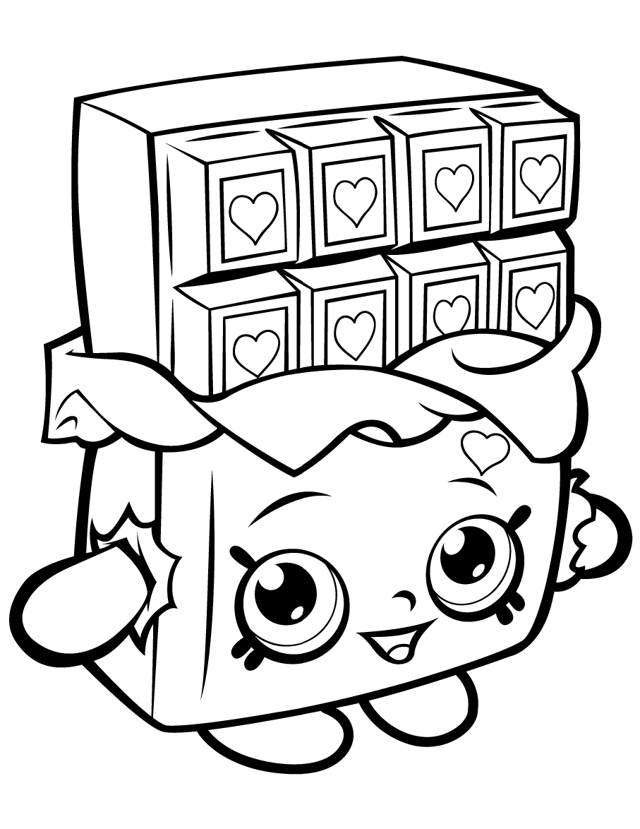 shopkins coloring pictures to print