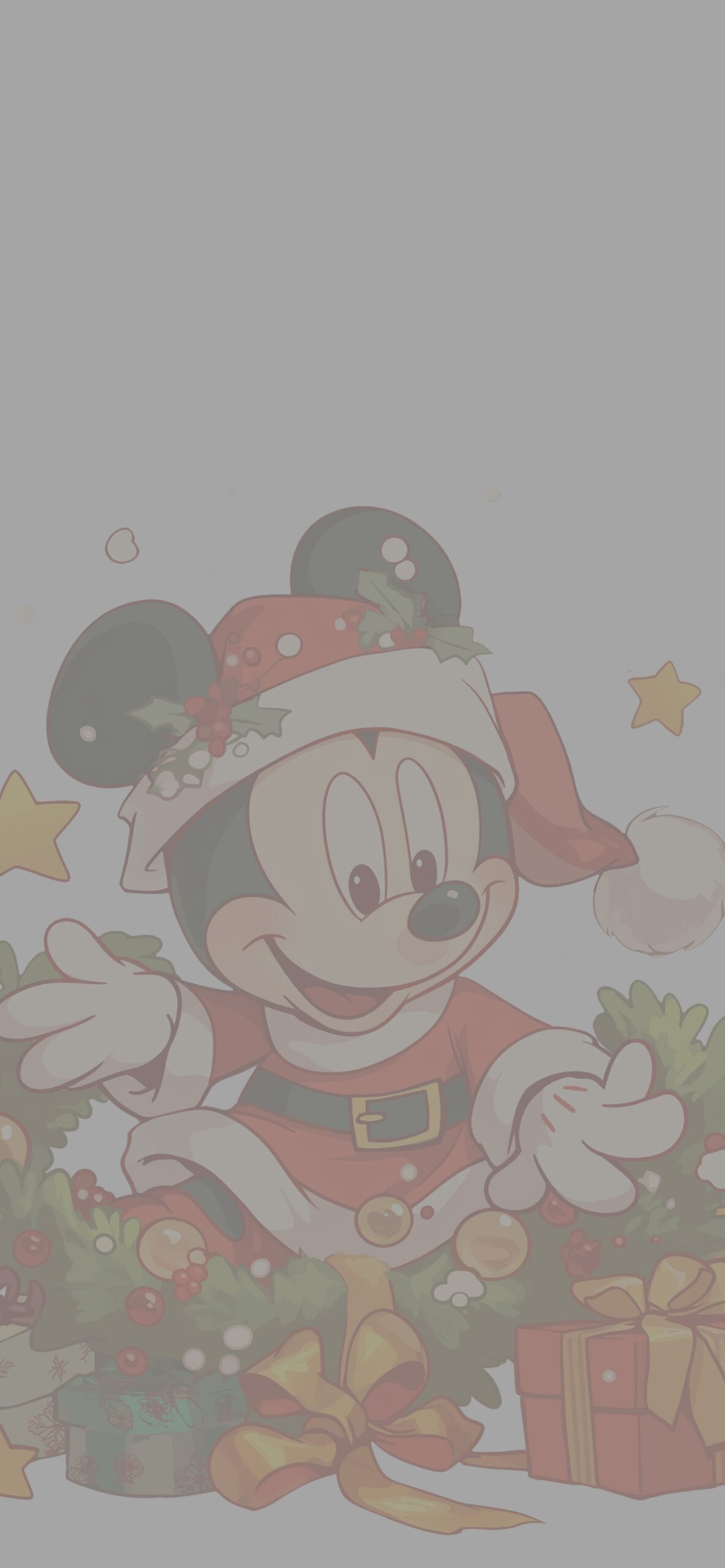 Christmas Mickey Mouse Disney Wallpapers Cartoon Wallpapers
