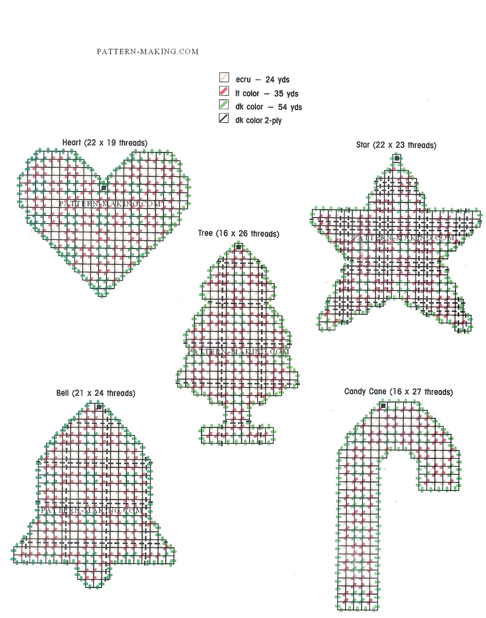 Christmas Plaids Pattern Making