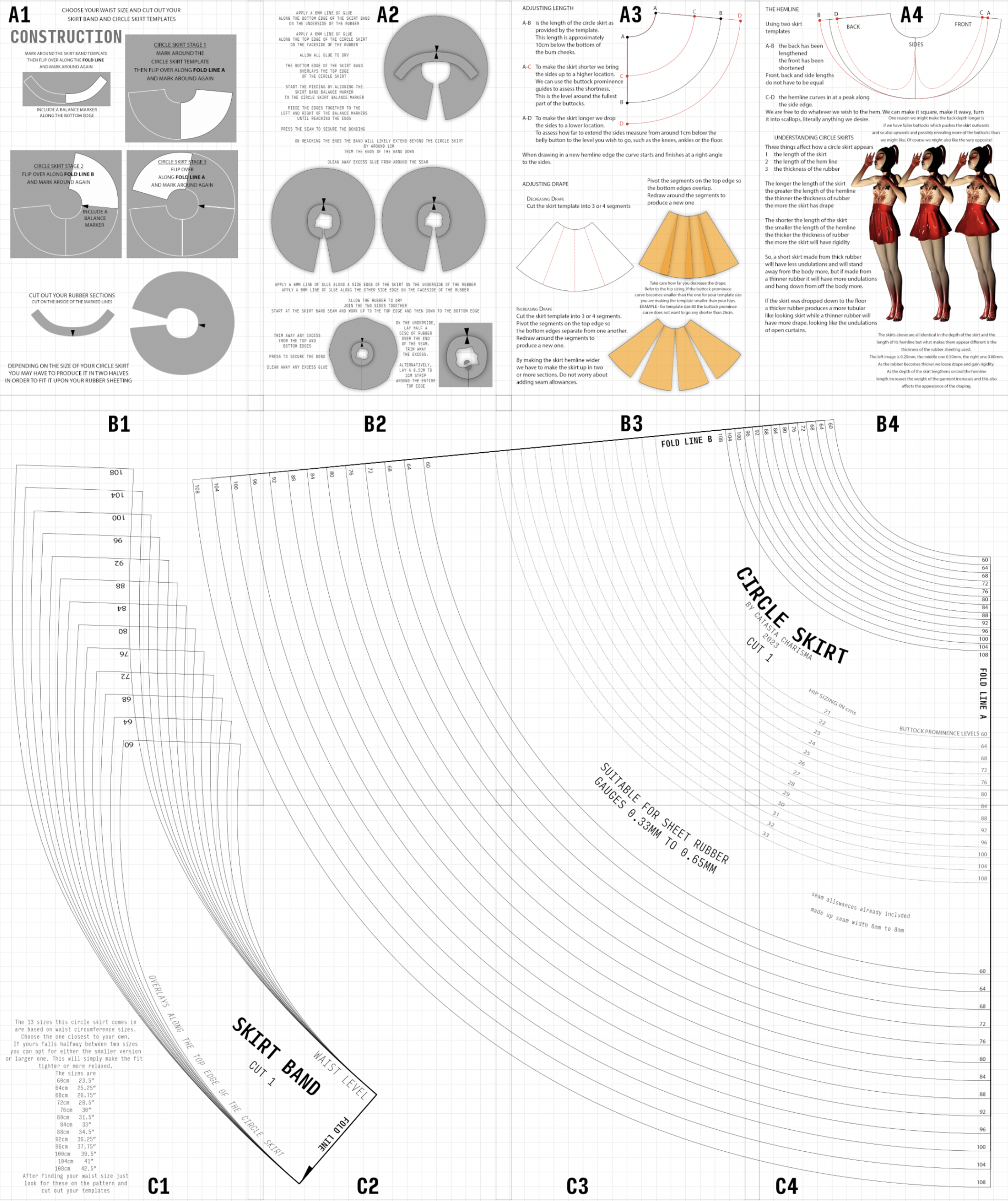 printable free skirt patterns