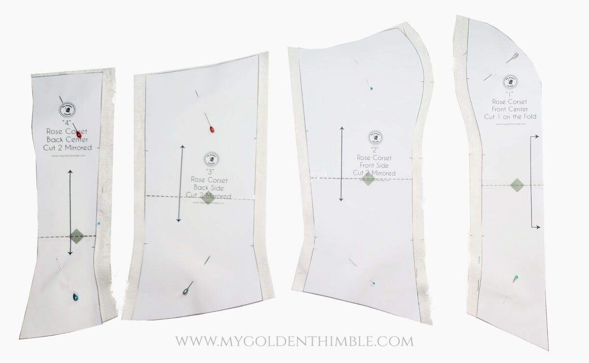 Classic Free Corset Pattern And Tutorial PDF Download 