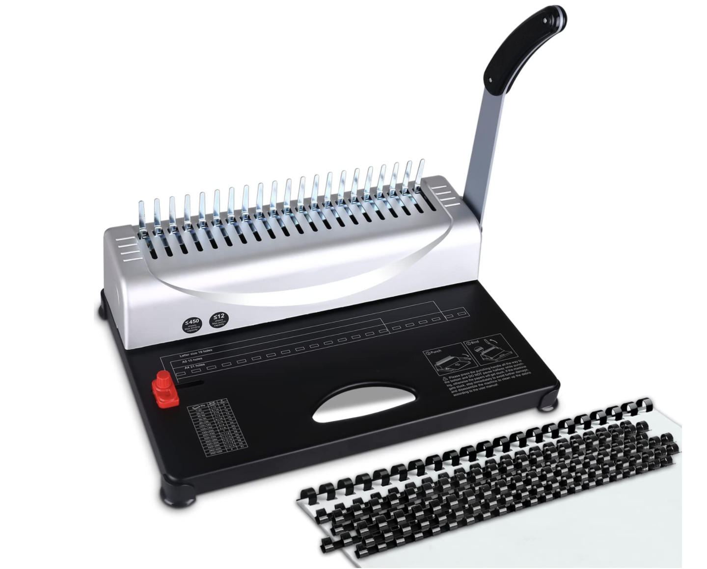 Coil Binding Machine 10 Hole Punch Binding Machine For Planners Mini Spiral Binding Machine Spiral Coil