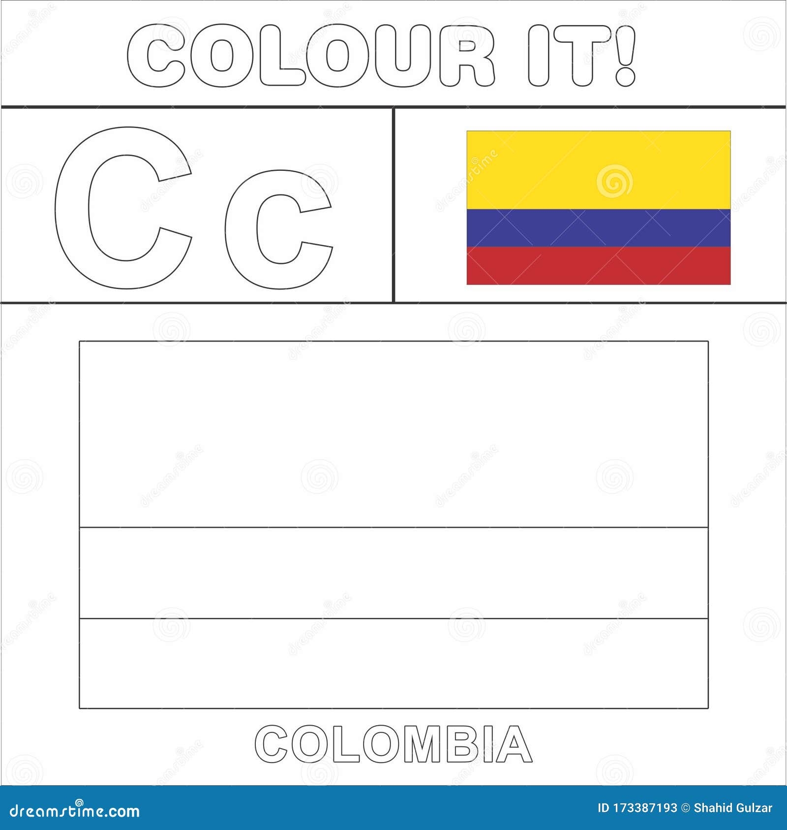 Colombia Coloring Pages Stock Illustrations 1 Colombia Coloring Pages Stock Illustrations Vectors Clipart Dreamstime