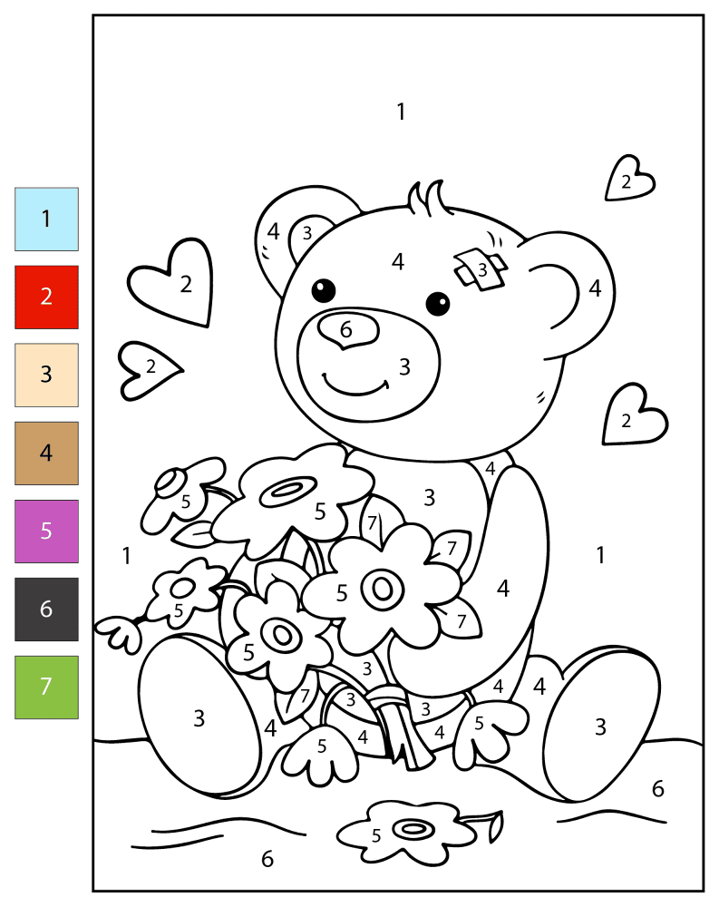 get well soon color pages