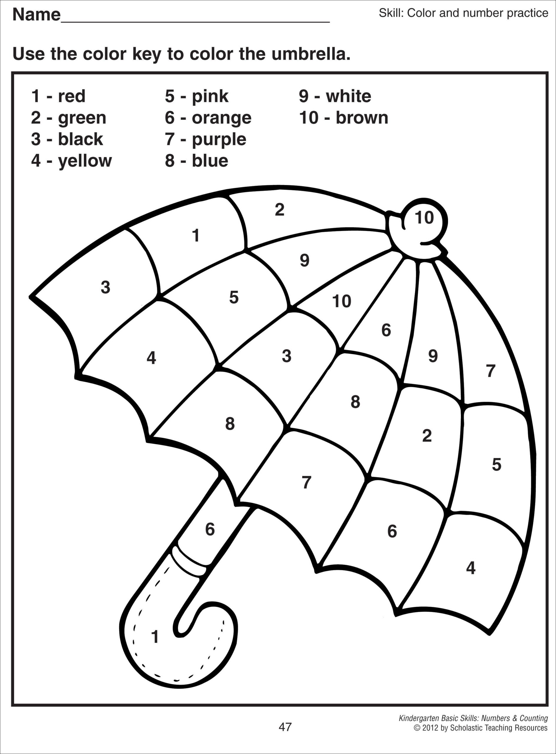 Color By Number Kindergarten Free Coloring Pages Coloring Pages Math Coloring Worksheets Free Kindergarten Worksheets Kindergarten Worksheets Printable