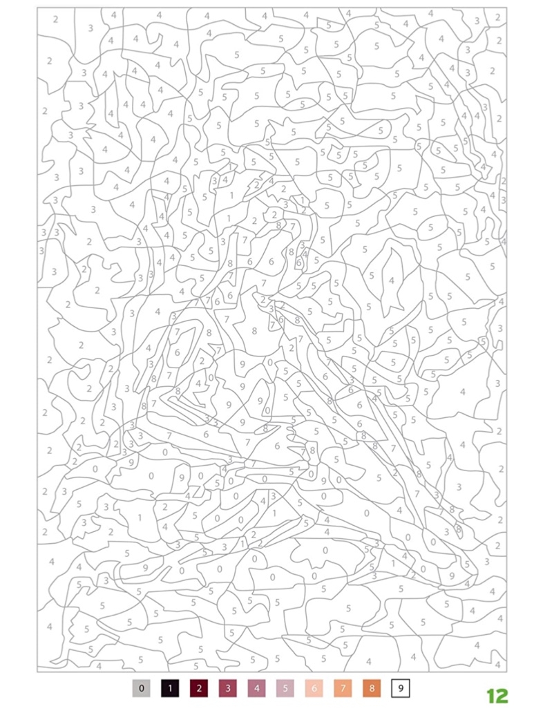 Color By Number Mystery Notability Gallery