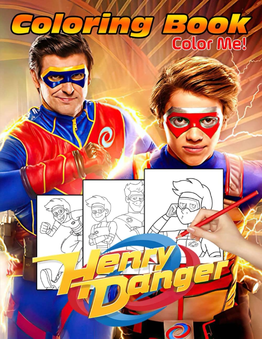 henry danger pictures to color