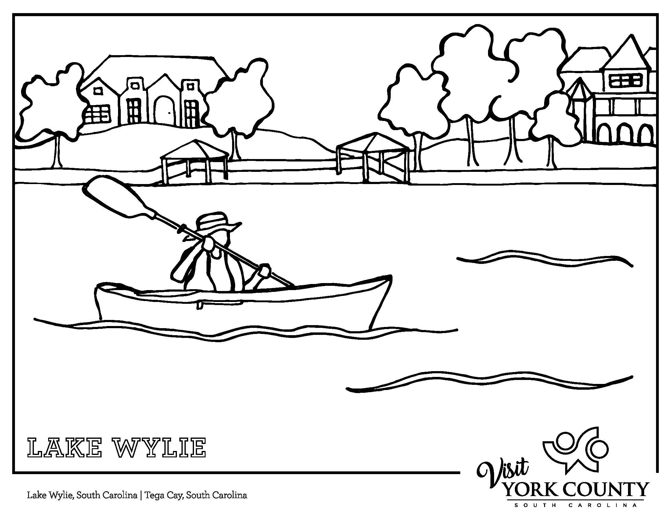 Color York County With These Free Printable Coloring Sheets