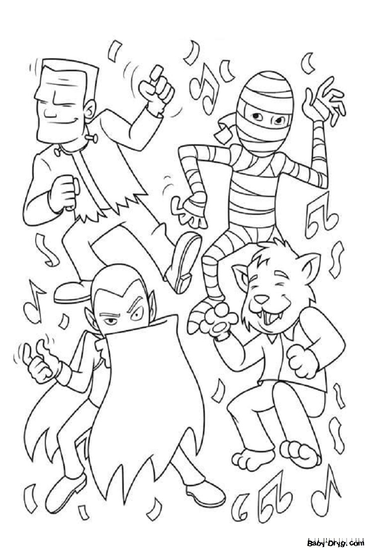 the bad guys coloring pages