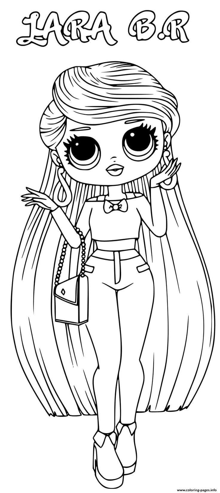 Coloring Page Lol Bigger Sister Coloring Pages Big Poupee Lol Big Sister Lol Doll Printouts Lol