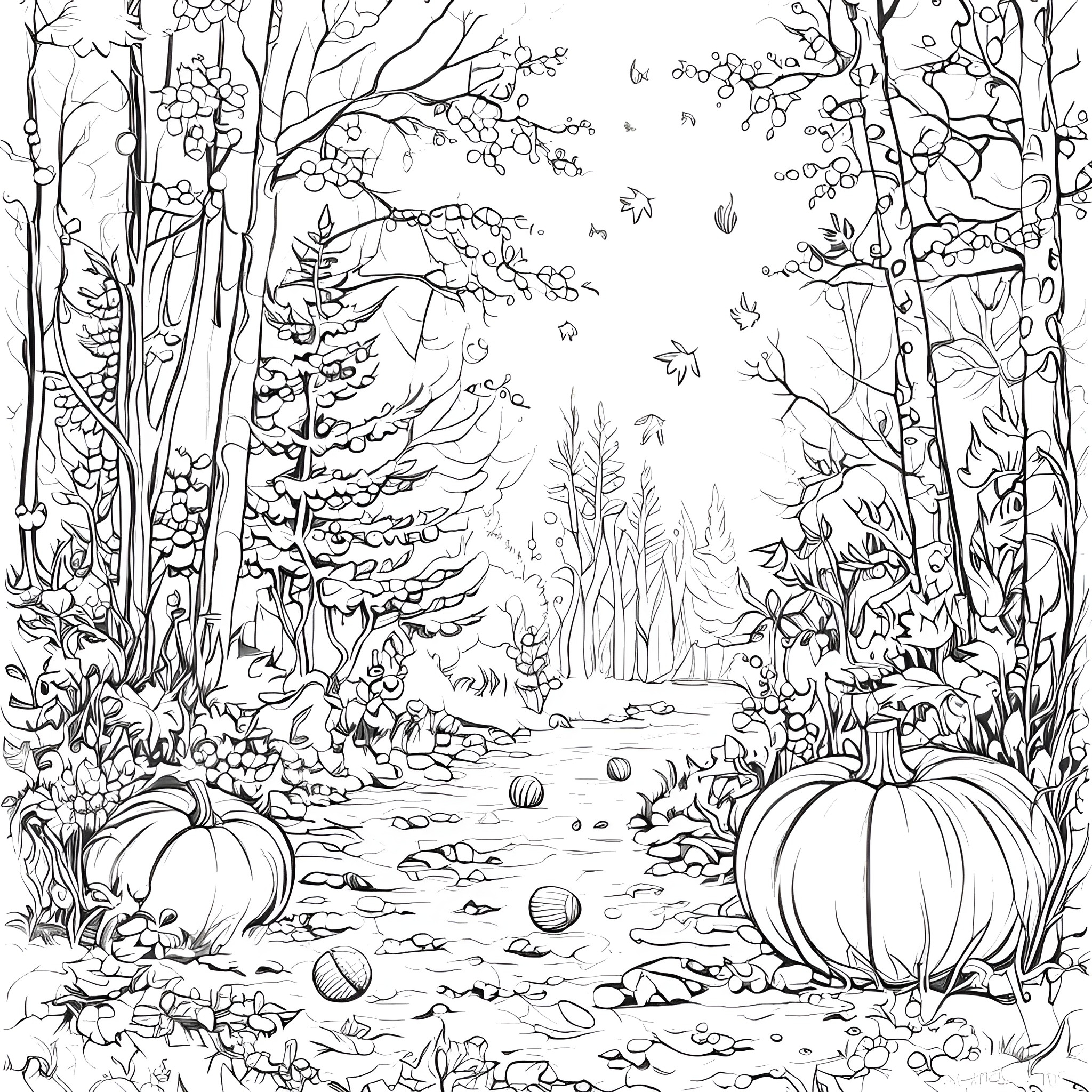 Coloring Pages For Adults Fall Coloring Pages Mimi Panda