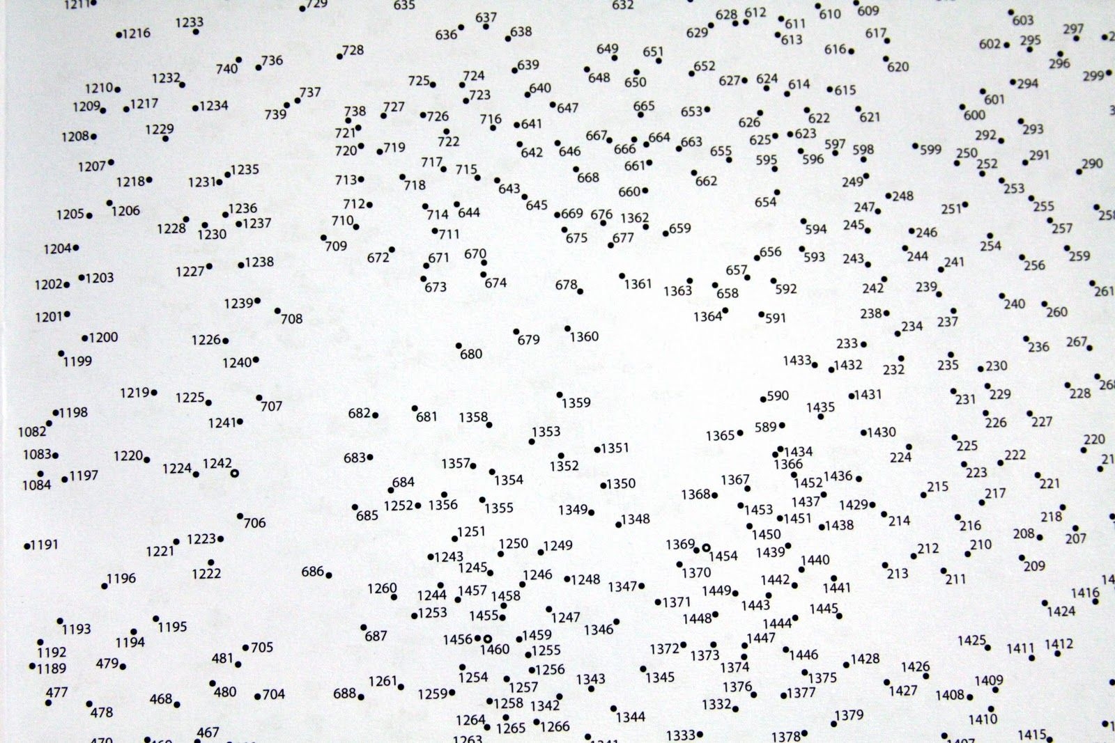 free connect the dots pages
