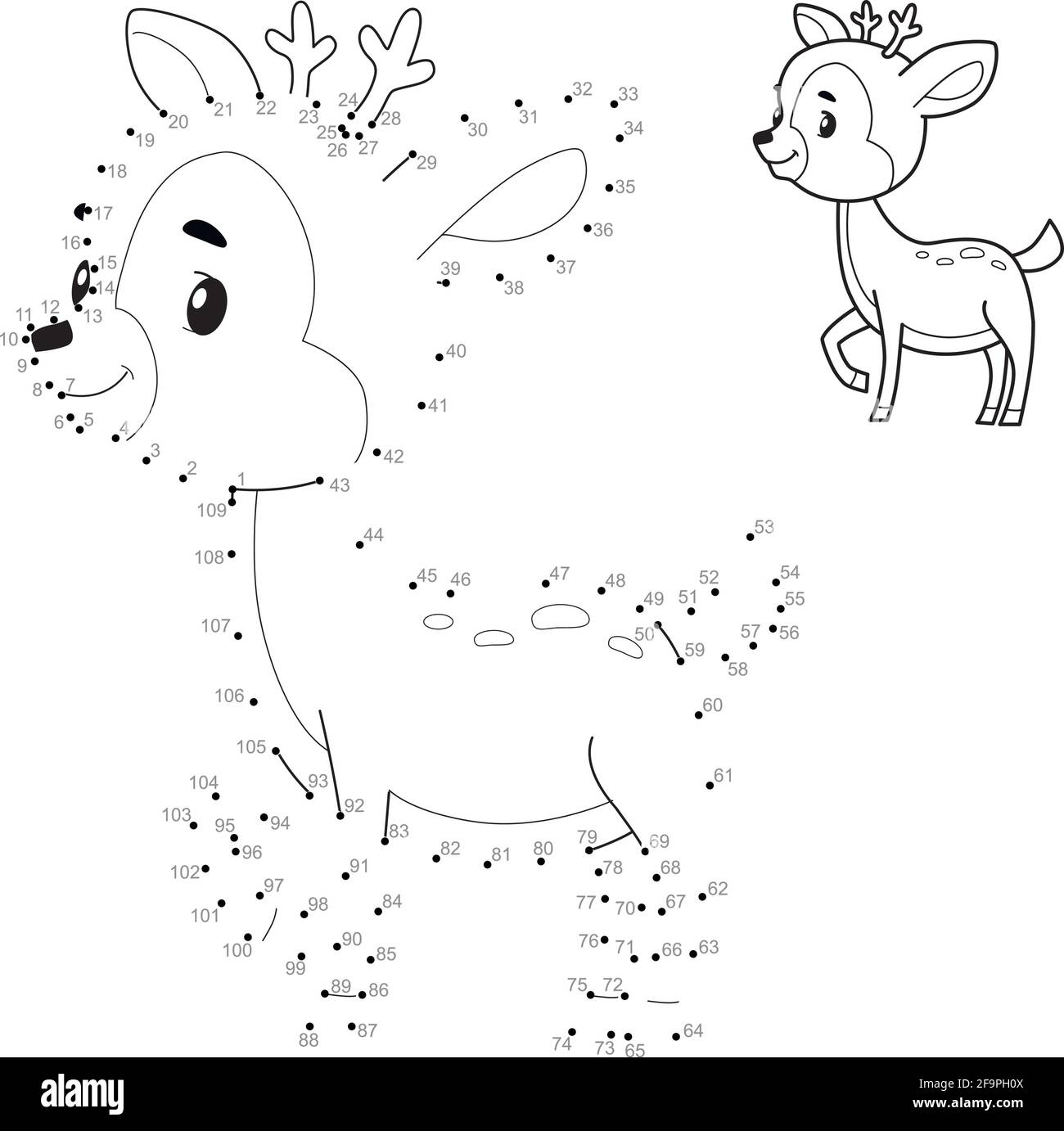 Connect The Dots Game Black And White Stock Photos Images Alamy
