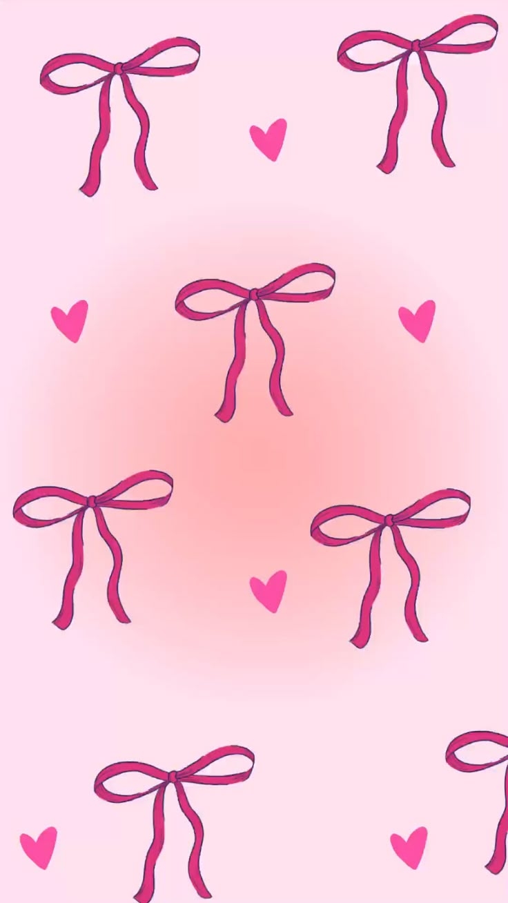 Coquette Cute Pink Bow Wallpaper For IPhone And Android