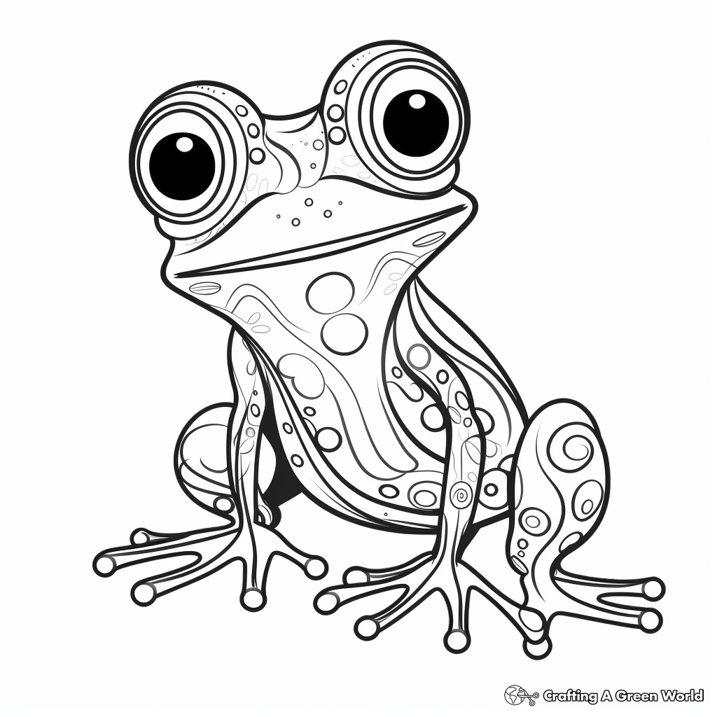 Coqui Coloring Pages Free Printable 