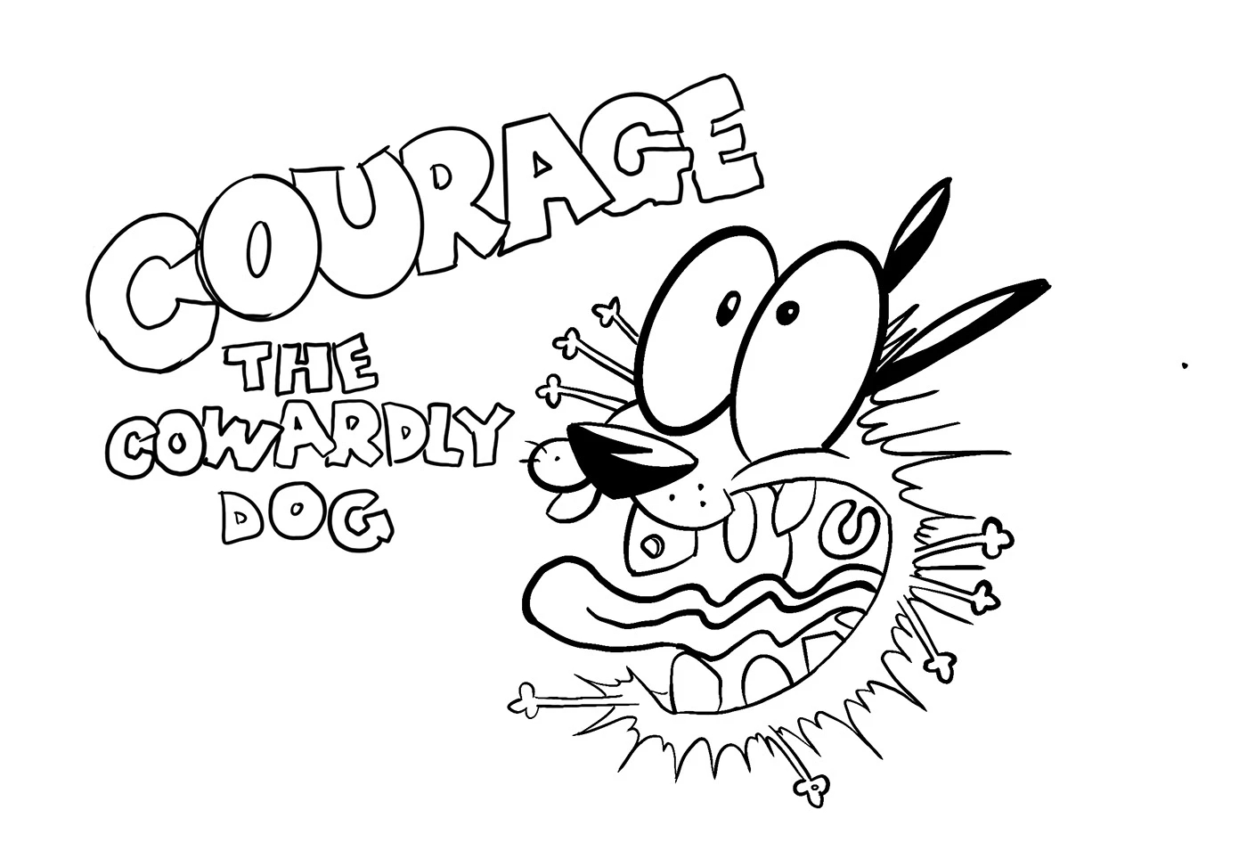 Courage The Cowardly Dog Behance