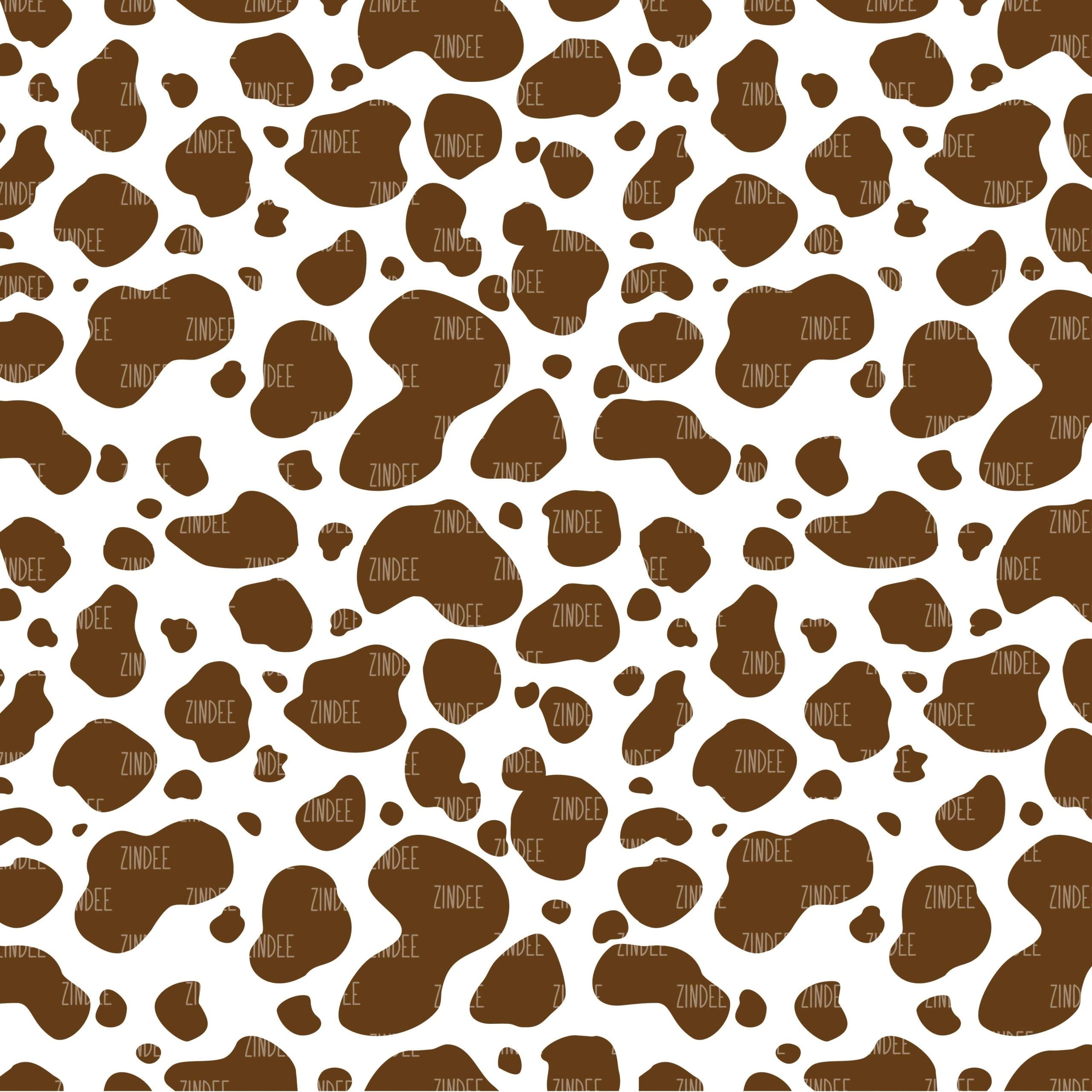 cow pattern printable