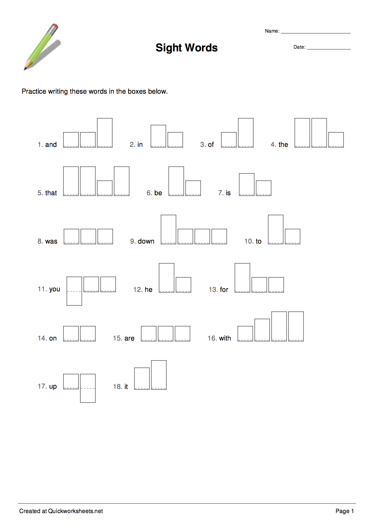 create spelling word worksheets