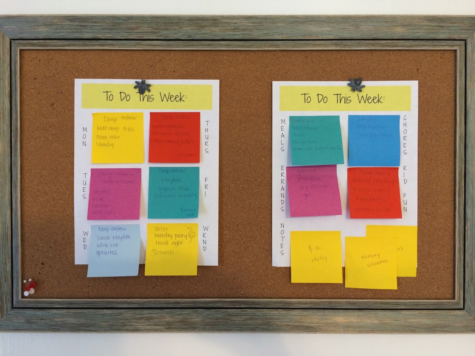 Create Your Own Ultimate To Do List Using The Post it Brand World Of Color Collections The Chirping Moms