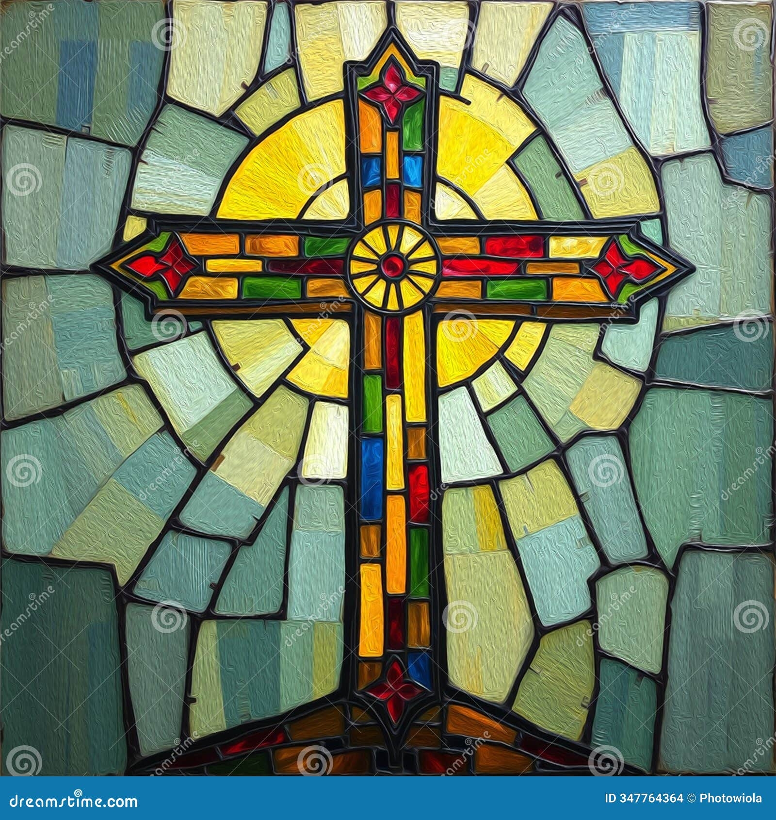 free printable stained glass cross patterns
