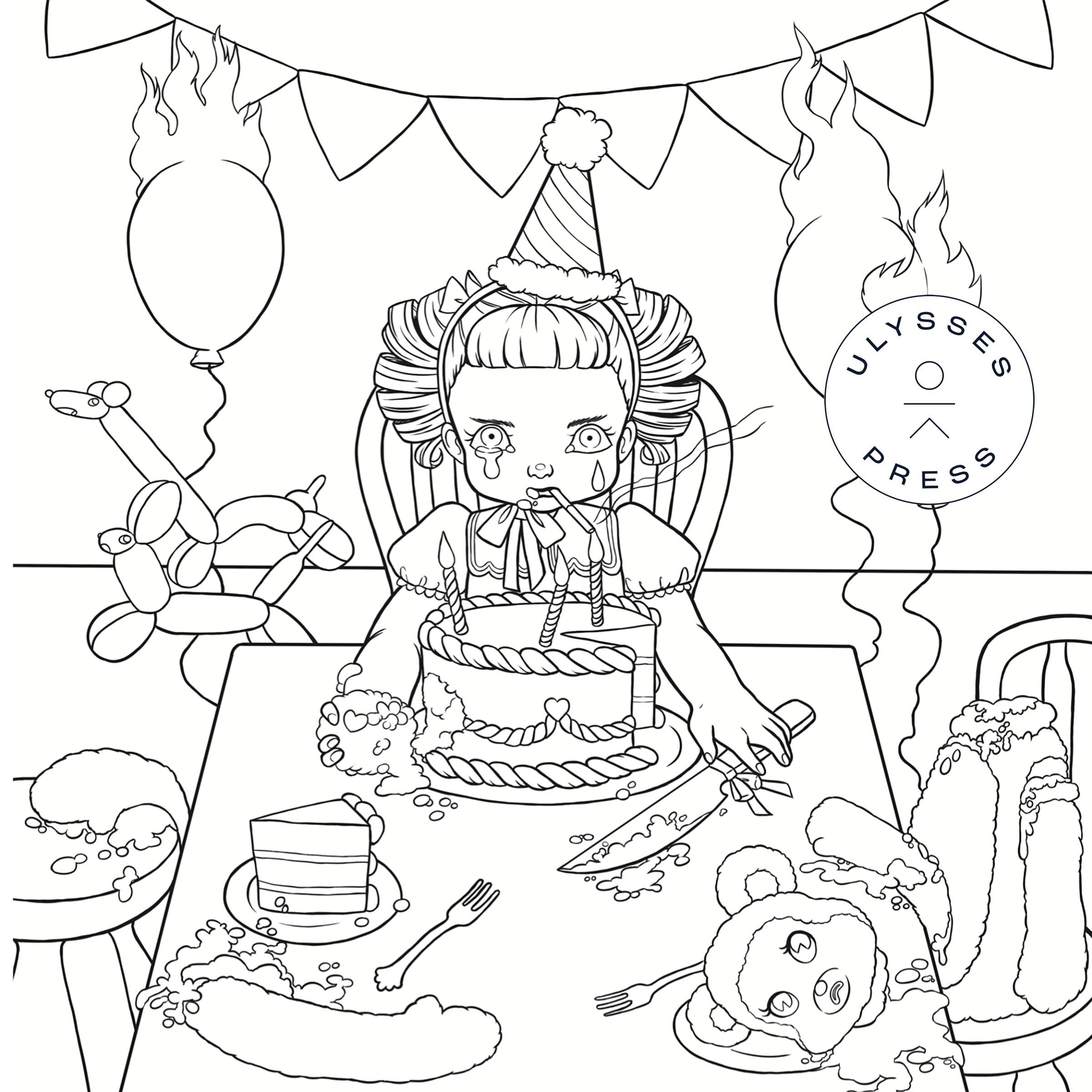 CryBaby Coloring Book